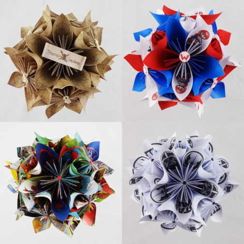 centre de table geek en origami soligami