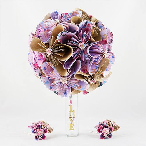 bouquet champetre mariee