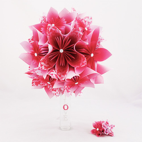 bouquet mariage rose