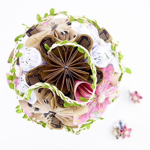 bouquet mariée rond