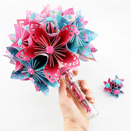 bouquet mariée exotique