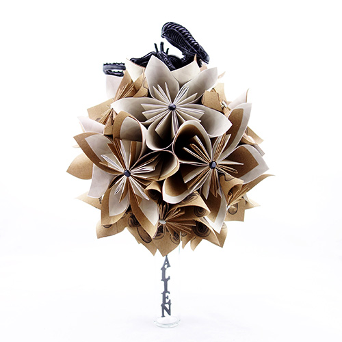 bouquet mariée geek