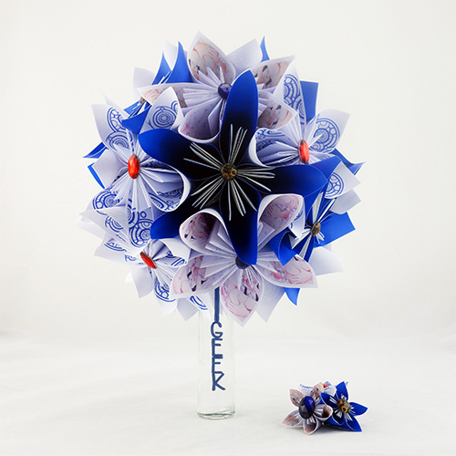 bouquet mariée geek