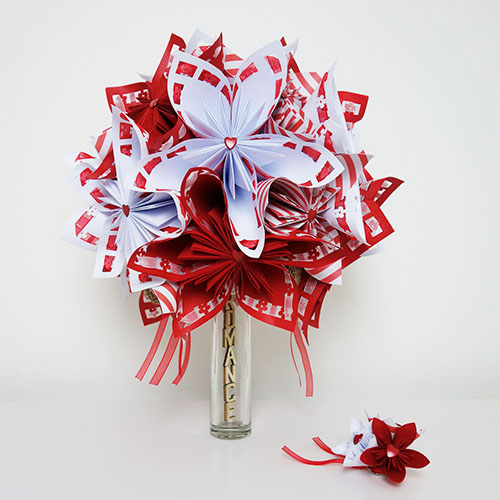 bouquet mariee rockabilly