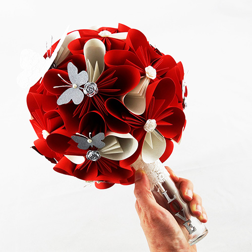 bouquet origami