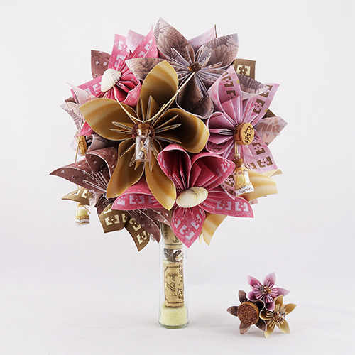 bouquet origami