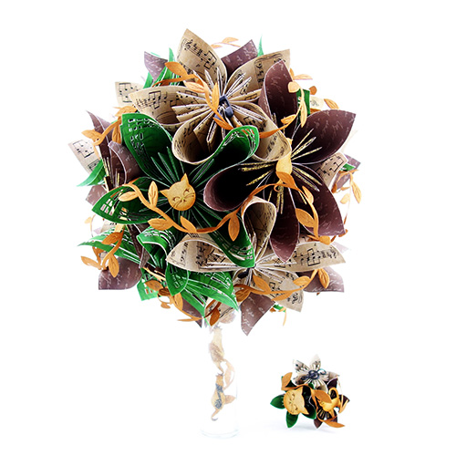 bouquet origami