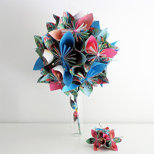 bouquet tropical mariage
