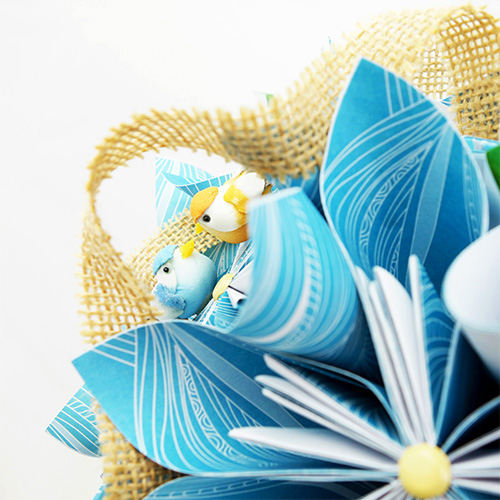 bouquet tropical mariée