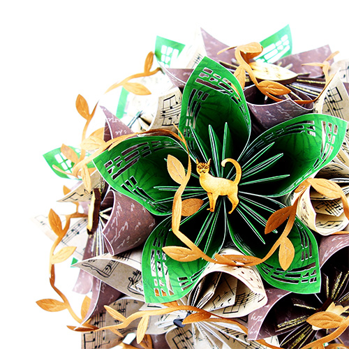 origami bouquet