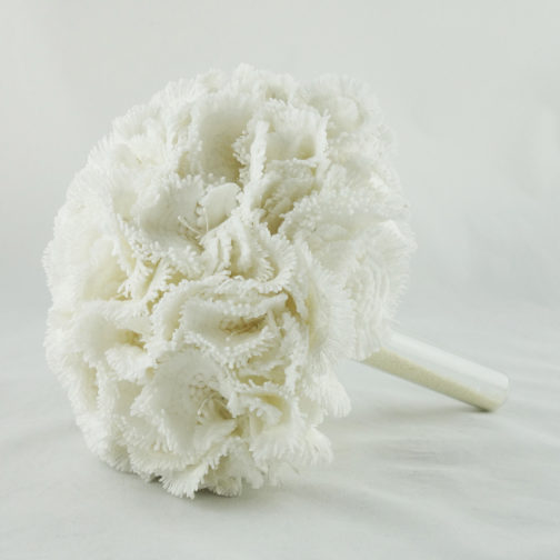 bouquet mariee dentelle ivoire soligami