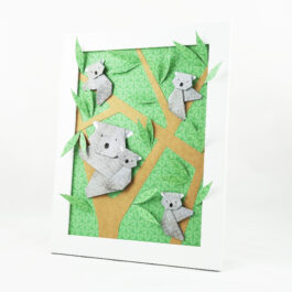 Cadre origami animaux koala