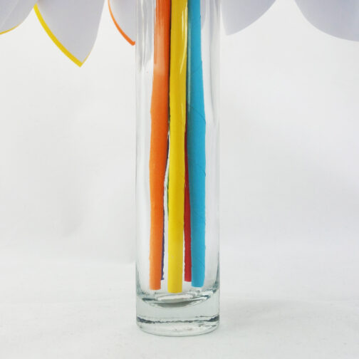 bouquet de mariée personnalisé multicolore fantastique en papier