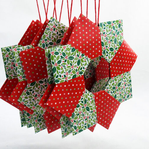 decorations origami etoiles