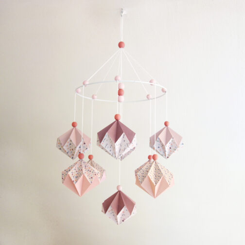 mobile origami bebe