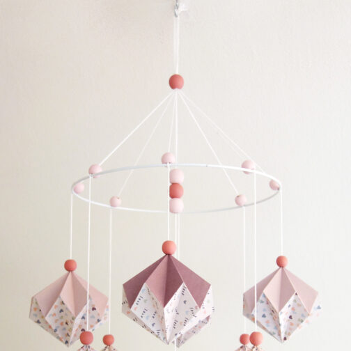 mobile origami bebe