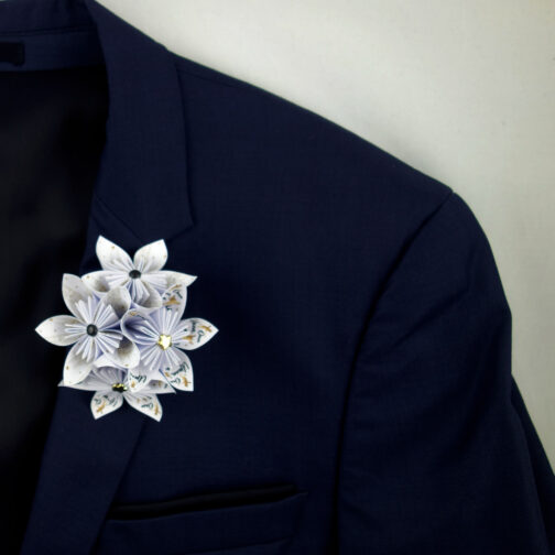 boutonniere mariage personnalisee mariee