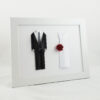 cadre cadeau mariage origami