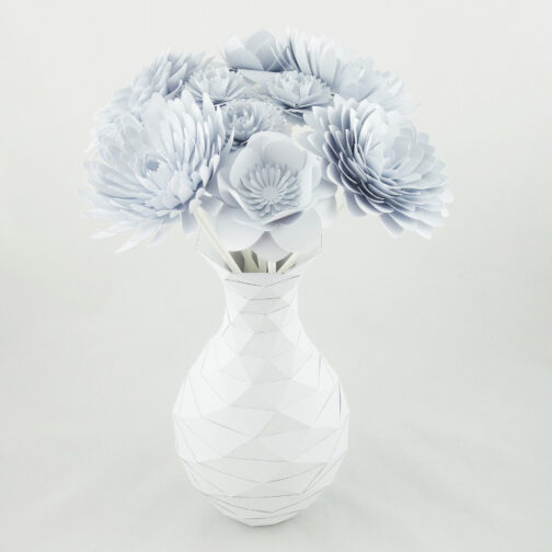 vase origami design