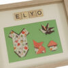 cadre bebe personnalise origami