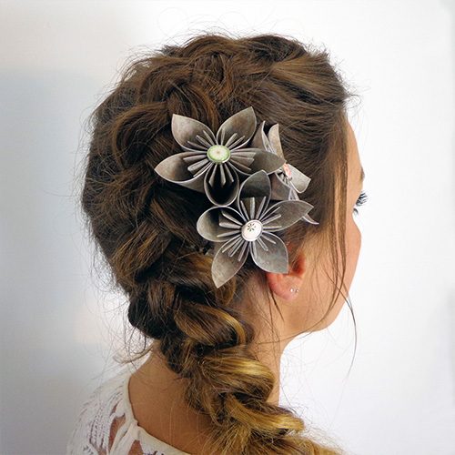 accessoire cheveux mariage champetre
