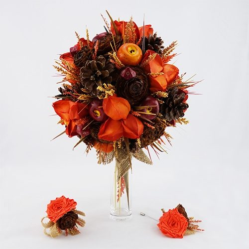 bouquet champetre mariee
