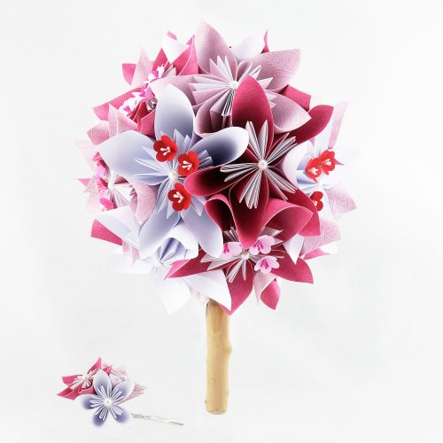 bouquet japon origami soligami