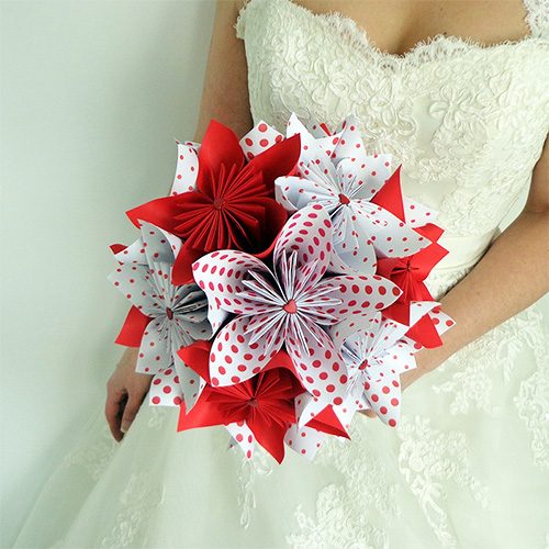 bouquet mariage rouge