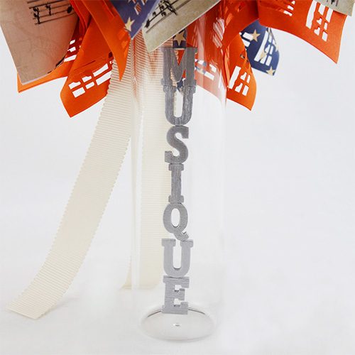 bouquet mariée musique