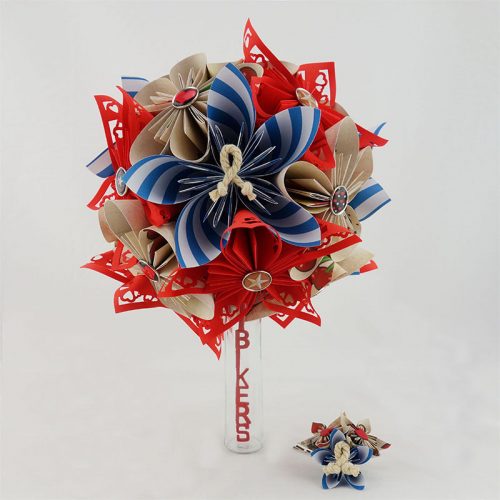 bouquet origami
