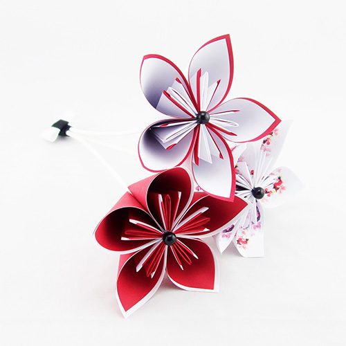 bouquet origami