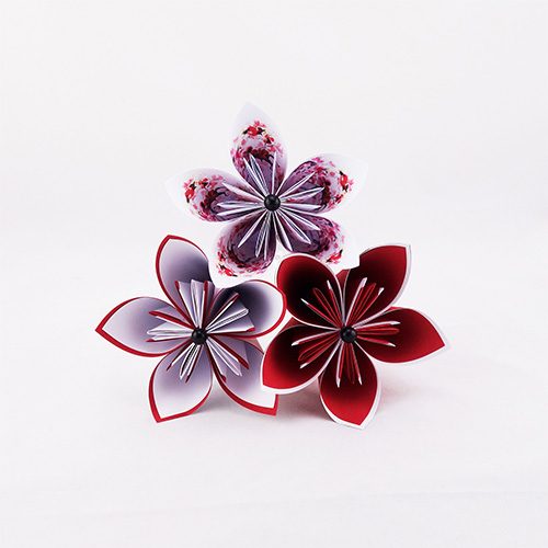 bouquet origami lancer