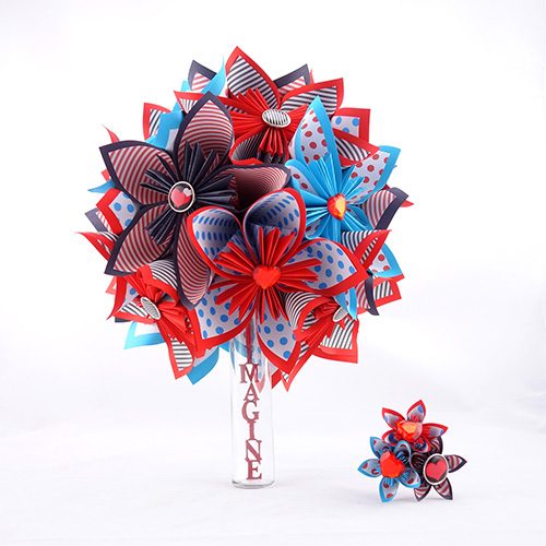 bouquet rockabilly rock mariage