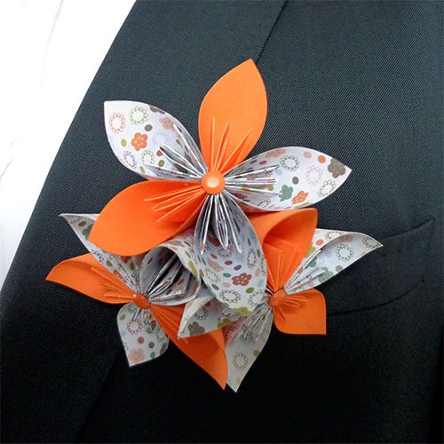 boutonnière mariage champêtre