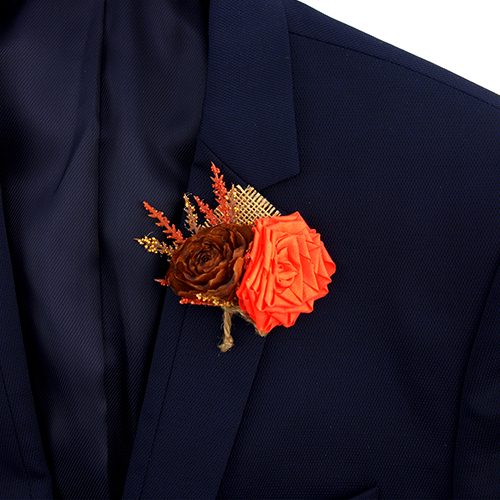 boutonniere mariage champetre