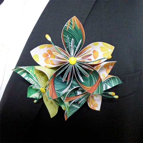 boutonnière mariage gay