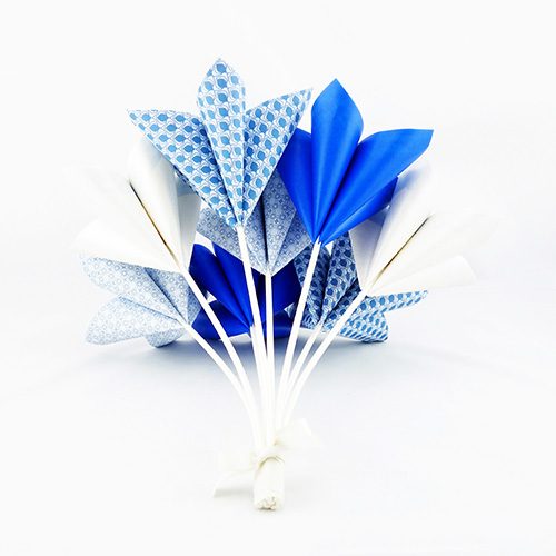 origami bouquet de fleur