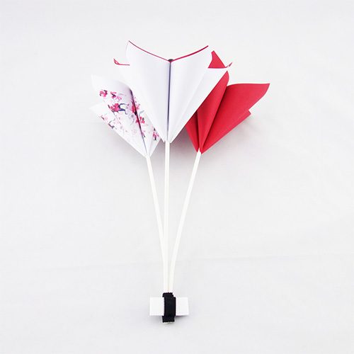 origami bouquet mariage