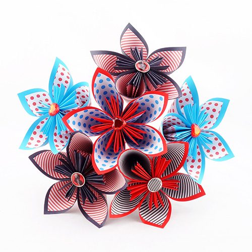 origami bouquet